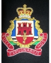 Medium Embroidered Badge - Royal Gibraltar Regiment